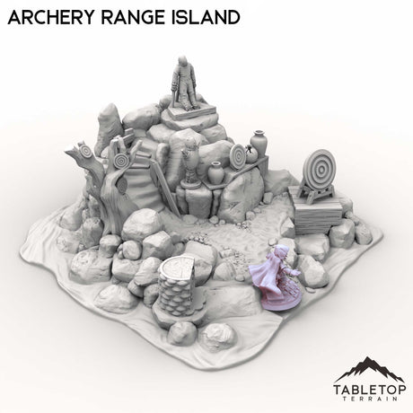 Tabletop Terrain Terrain Archery Range Island