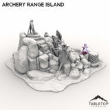 Tabletop Terrain Terrain Archery Range Island