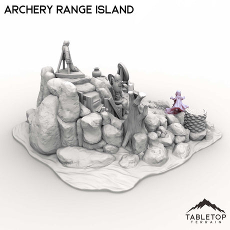 Tabletop Terrain Terrain Archery Range Island