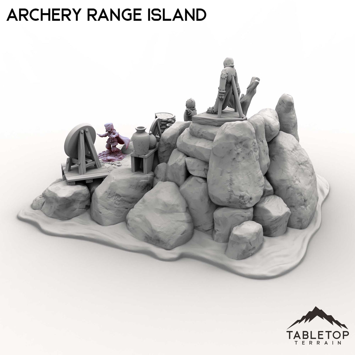 Tabletop Terrain Terrain Archery Range Island