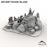 Tabletop Terrain Terrain Archery Range Island