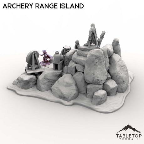 Tabletop Terrain Terrain Archery Range Island