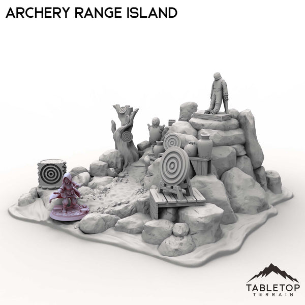 Tabletop Terrain Terrain Archery Range Island