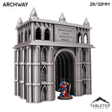 Tabletop Terrain Terrain Archway - Augusta, The Holy City