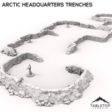 Tabletop Terrain Terrain Arctic Headquarters Trenches