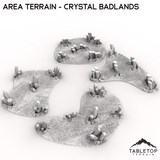 Tabletop Terrain Terrain Area Terrain - Crystal Badlands