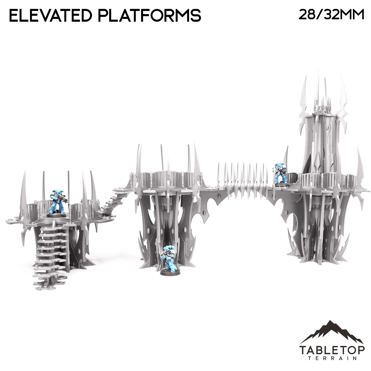 Tabletop Terrain Terrain Arlengrad, Misty Star City