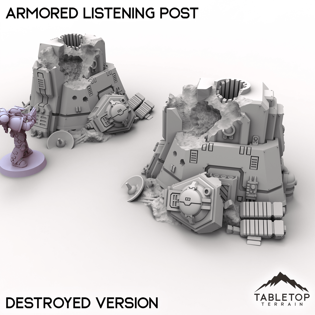 Tabletop Terrain Terrain Armored Listening Post