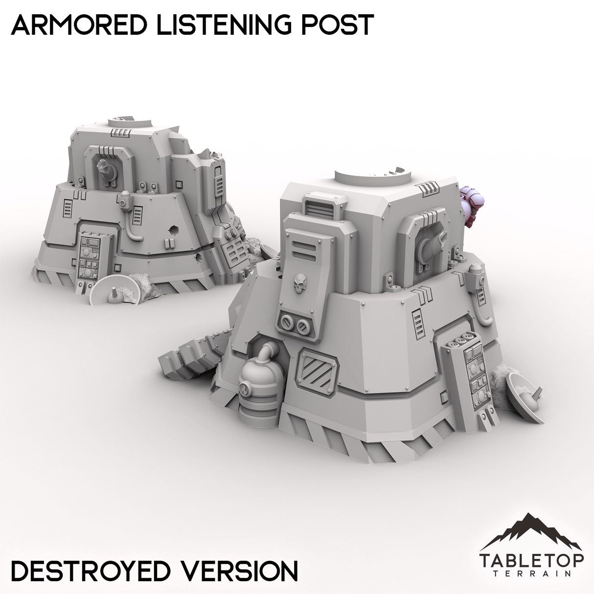 Tabletop Terrain Terrain Armored Listening Post