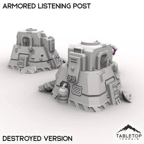 Tabletop Terrain Terrain Armored Listening Post