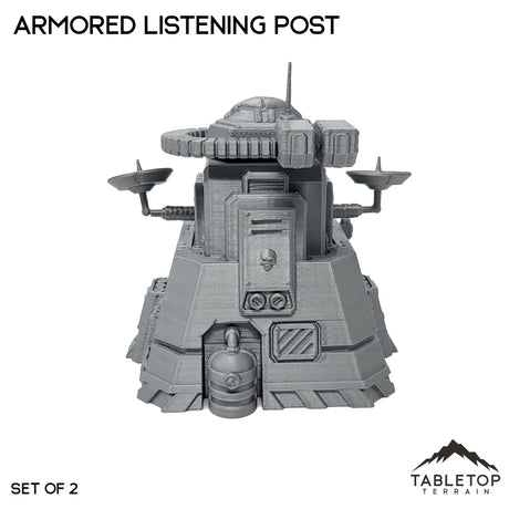 Tabletop Terrain Terrain Armored Listening Post