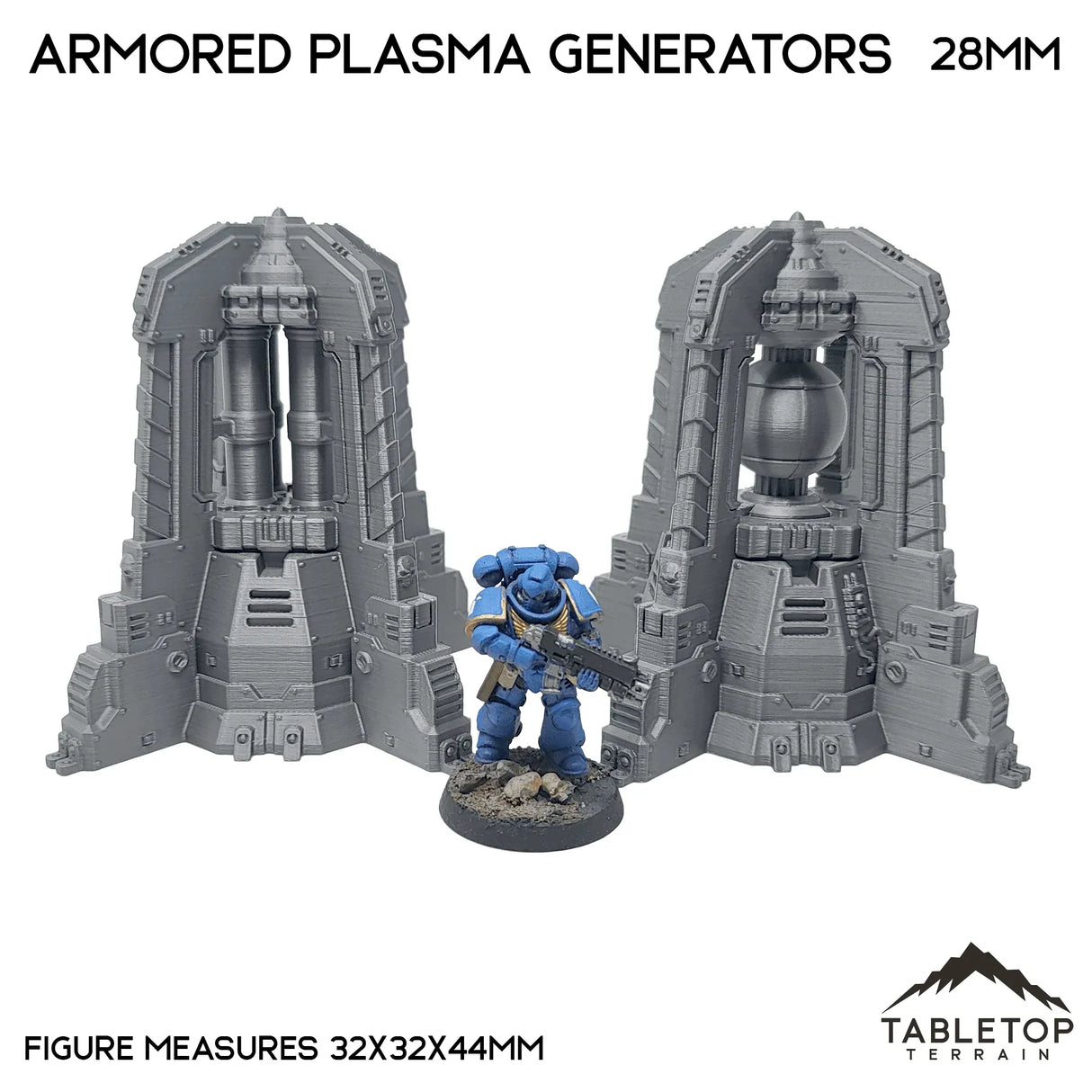 Tabletop Terrain Terrain Armored Plasma Generators