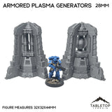 Tabletop Terrain Terrain Armored Plasma Generators