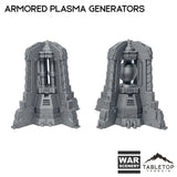 Tabletop Terrain Terrain Armored Plasma Generators