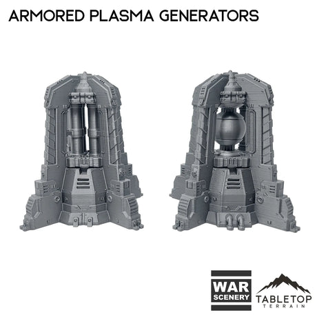 Tabletop Terrain Terrain Armored Plasma Generators