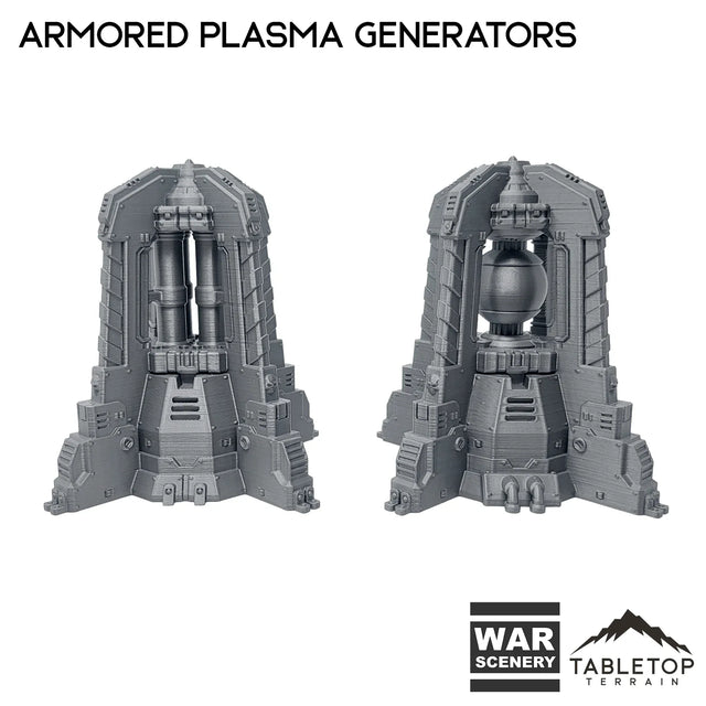 Tabletop Terrain Terrain Armored Plasma Generators