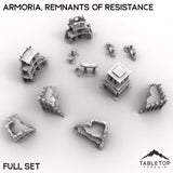 Tabletop Terrain Terrain Armoria, Remnants of Resistance