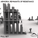 Tabletop Terrain Terrain Armoria, Remnants of Resistance