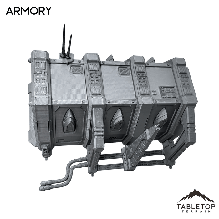 Tabletop Terrain Terrain Armory - Chapters Headquarter Tabletop Terrain