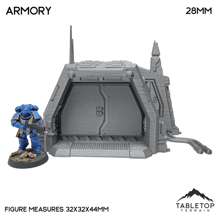 Tabletop Terrain Terrain Armory - Chapters Headquarter Tabletop Terrain