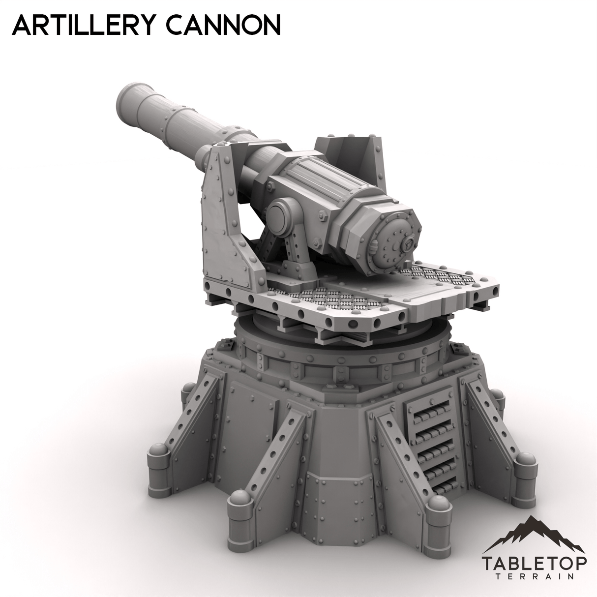 Tabletop Terrain Terrain Artillery Cannon - Warpzel 1A Orbital Hulk