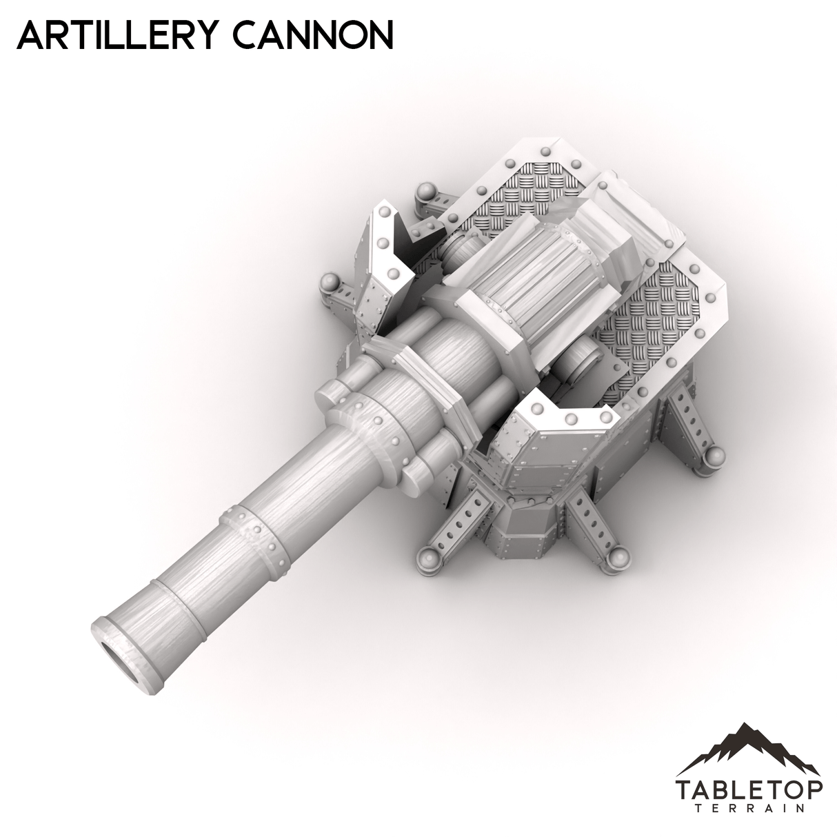 Tabletop Terrain Terrain Artillery Cannon - Warpzel 1A Orbital Hulk