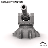 Tabletop Terrain Terrain Artillery Cannon - Warpzel 1A Orbital Hulk