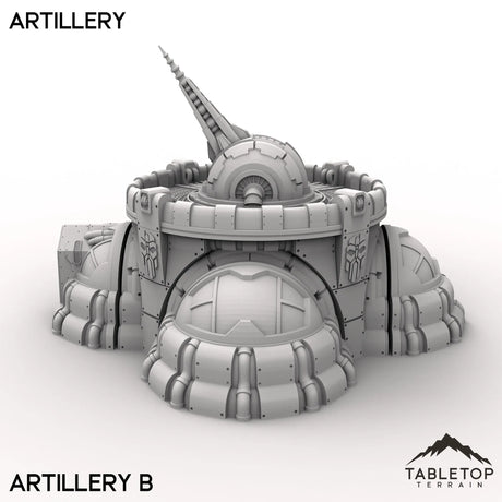 Tabletop Terrain Terrain Artillery - Vahngart, Garrisoned Moon