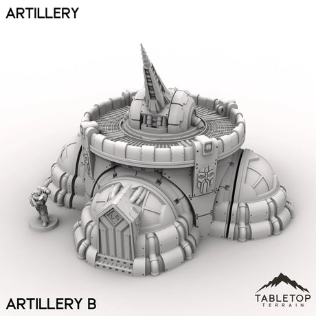 Tabletop Terrain Terrain Artillery - Vahngart, Garrisoned Moon