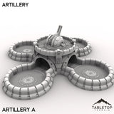 Tabletop Terrain Terrain Artillery - Vahngart, Garrisoned Moon