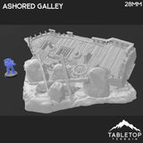 Tabletop Terrain Terrain Ashored Galley