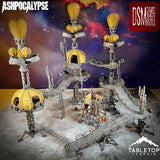 Tabletop Terrain Terrain Ashpocalypse Modular Wasteland Terrain Set