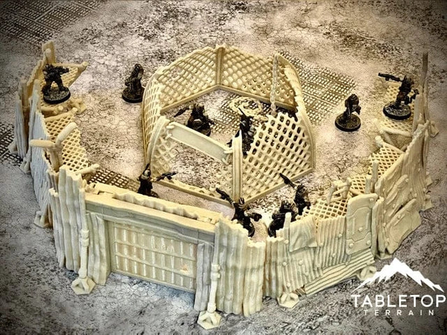 Tabletop Terrain Terrain Ashpocalypse Scaff Compound