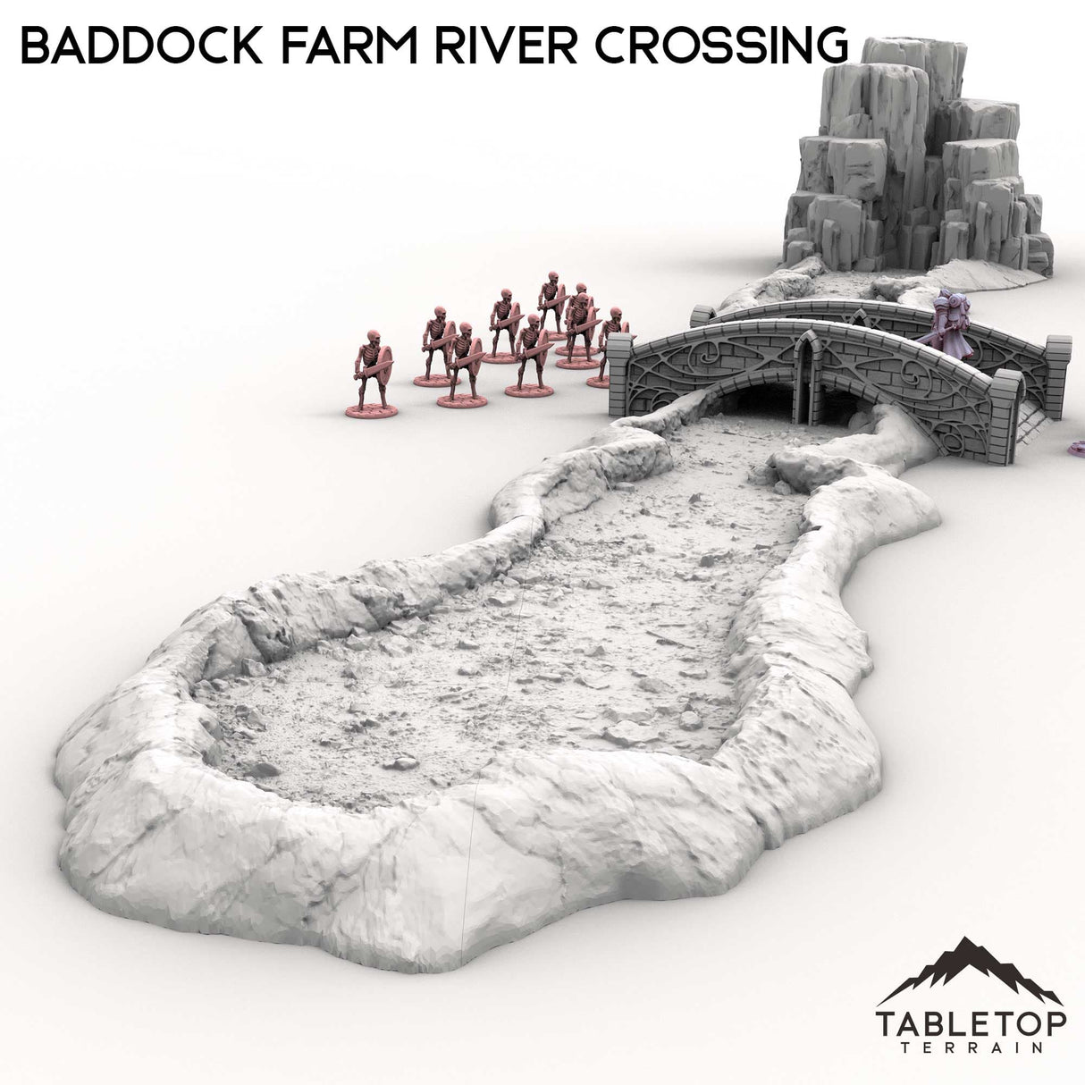Tabletop Terrain Terrain Baddock Farm River Crossing
