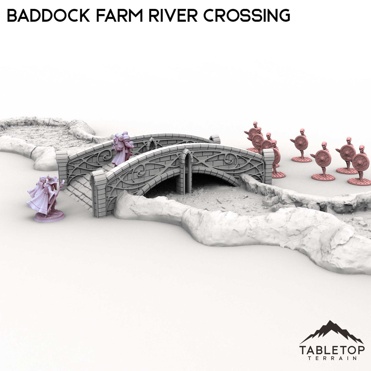 Tabletop Terrain Terrain Baddock Farm River Crossing