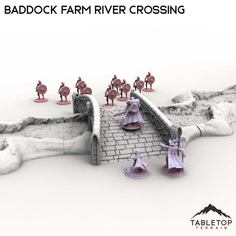 Tabletop Terrain Terrain Baddock Farm River Crossing