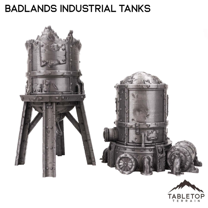 Tabletop Terrain Terrain Badlands Industrial Tanks