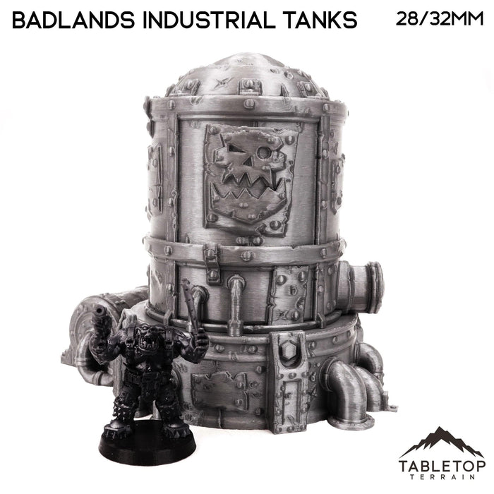 Tabletop Terrain Terrain Badlands Industrial Tanks