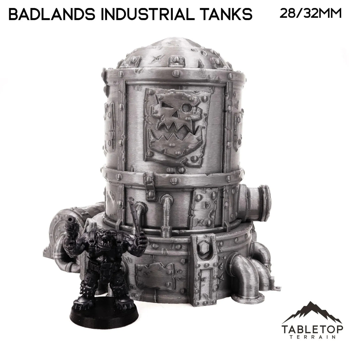 Tabletop Terrain Terrain Badlands Ork Industrial Tanks