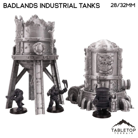 Tabletop Terrain Terrain Badlands Ork Industrial Tanks