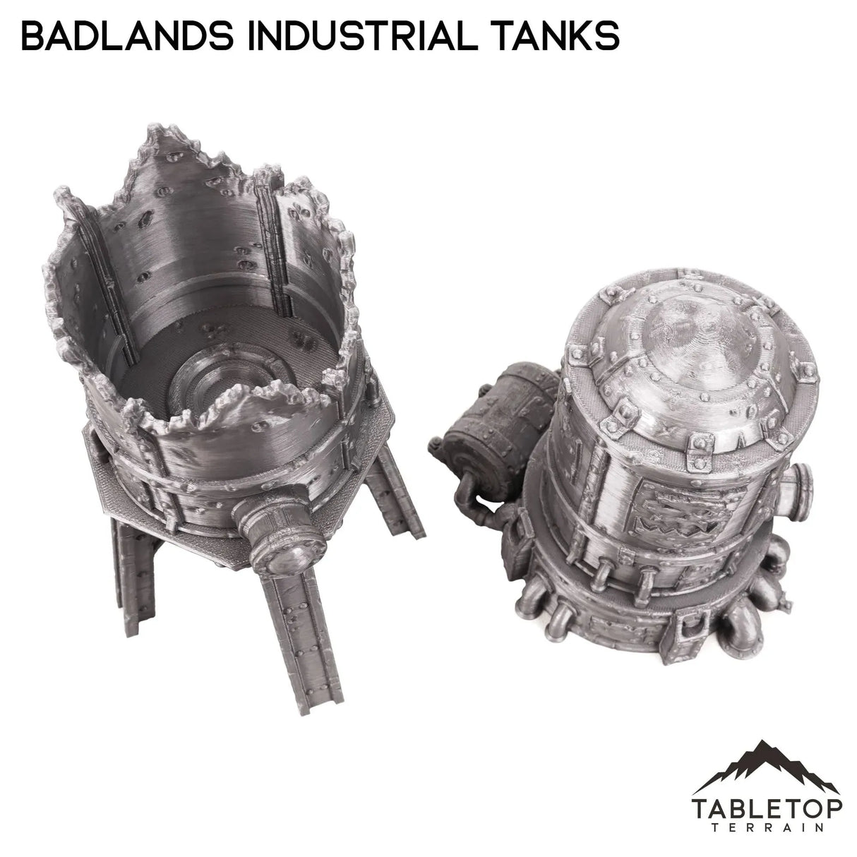 Tabletop Terrain Terrain Badlands Ork Industrial Tanks