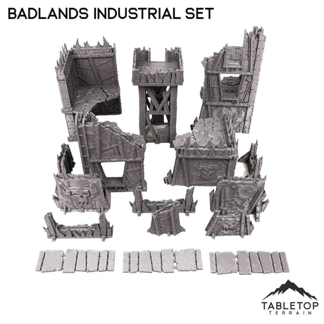 Tabletop Terrain Terrain Badlands Ork Industrial Terrain Set