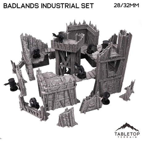 Tabletop Terrain Terrain Badlands Ork Industrial Terrain Set