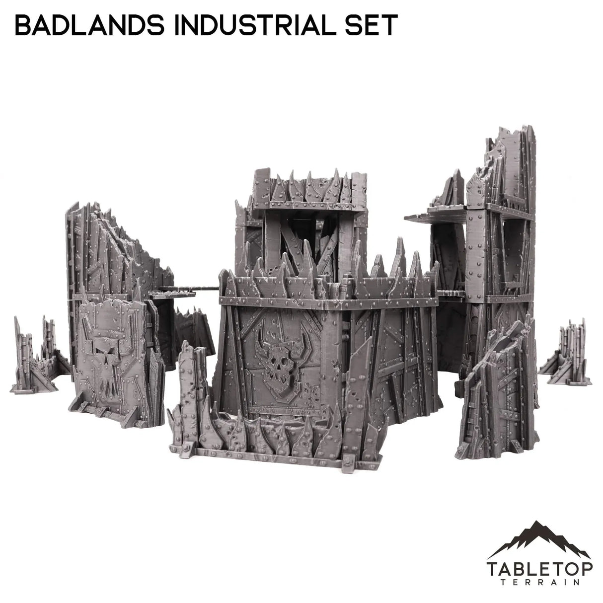 Tabletop Terrain Terrain Badlands Ork Industrial Terrain Set