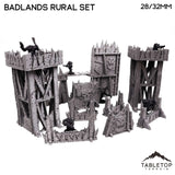Tabletop Terrain Terrain Badlands Ork Rural Terrain Set