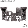 Tabletop Terrain Terrain Badlands Ork Rural Terrain Set