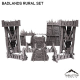 Tabletop Terrain Terrain Badlands Ork Rural Terrain Set