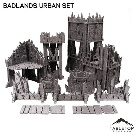 Tabletop Terrain Terrain Badlands Ork Urban Terrain Set