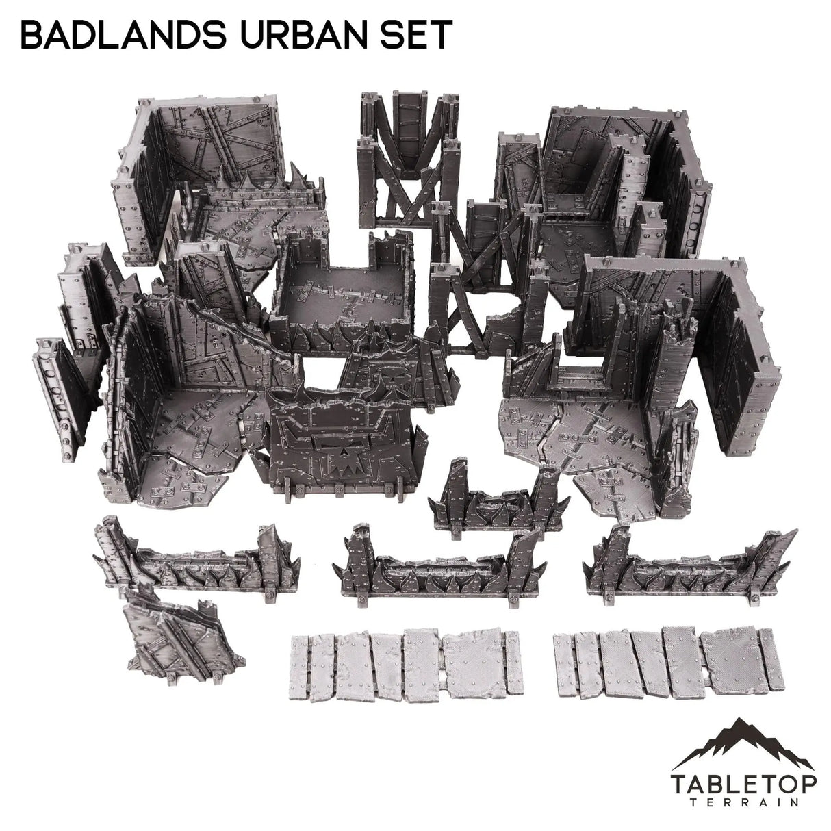 Tabletop Terrain Terrain Badlands Ork Urban Terrain Set
