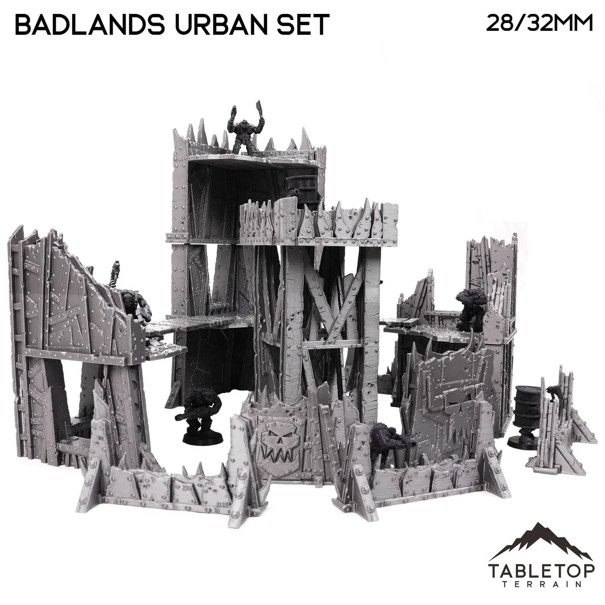 Tabletop Terrain Terrain Badlands Ork Urban Terrain Set